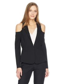 Bcbgmaxazria Cold Shoulder Blazer at Amazon